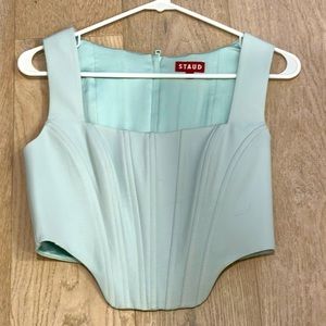 Staud - Alice Top - Seafoam Blue - Size 4